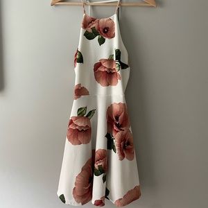 Floral cocktail dresss